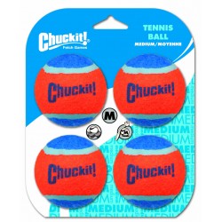Chuckit - Tennis Ball - M - 4Stk.