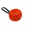 Sporthund Trainingsball 120mm - orange - schwimmend (Synthetikleder)