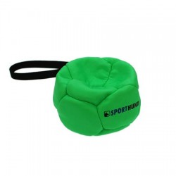 Sporthund Trainingsball 120mm - grün - schwimmend (Synthetikleder)