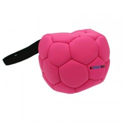 Sporthund Trainingsball 180mm - pink - schwimmend (Synthetikleder)