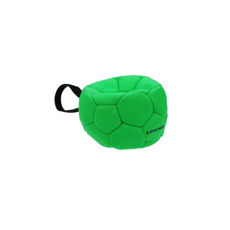 Sporthund Trainingsball 180mm - grün - schwimmend (Synthetikleder)
