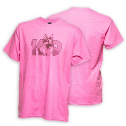 K9® - T-Shirt Welpe Schäferhund Frauen Gr.:XL- pink
