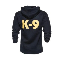 K9® - Pullover mit Kapuze - 3XL - schwarz