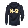 K9® - Pullover mit Kapuze - S - schwarz