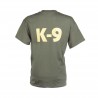 K9® - T-Shirt - olive grün  Gr.S