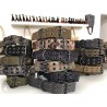 Halsband Military Style - M - snake camo black