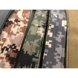 Halsband Military Style - M - digital camo dark
