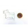 Keksausstecher - Mini Hund - Weißblech