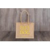 Eco Shopper Jute - All you need is love - Gelb