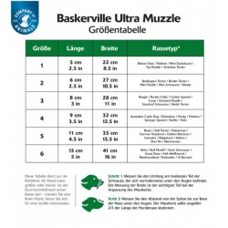 Baskerville Maulkorb Ultra - 1 - schwarz