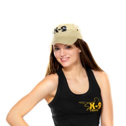K9® - Units Kappe, militärischer Stil - Baumwolle, beige