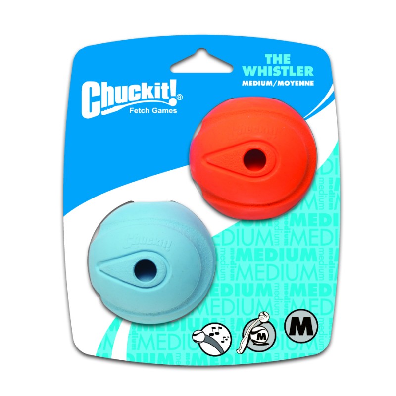 Chuckit - Whistler Ball - M - 2Stk.