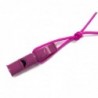 ACME Doppeltonpfeief mit Trill 640 9cm mit Pfeifenband - purpur