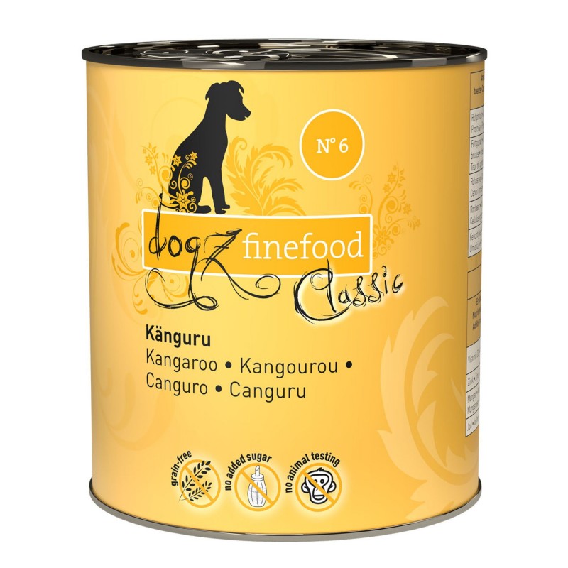Dogz Finefood Känguru - 800g