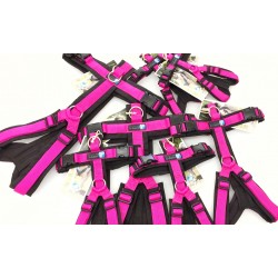 Geschirr Fun Anny-X - S - schwarz/pink