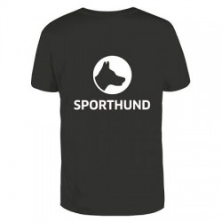 Sporthund Freestyle T-Shirt - Herren - Schwarz - XL