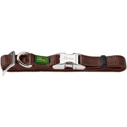 Hunter Halsband Vario Basic ALU strong - 20/40-55cm - braun
