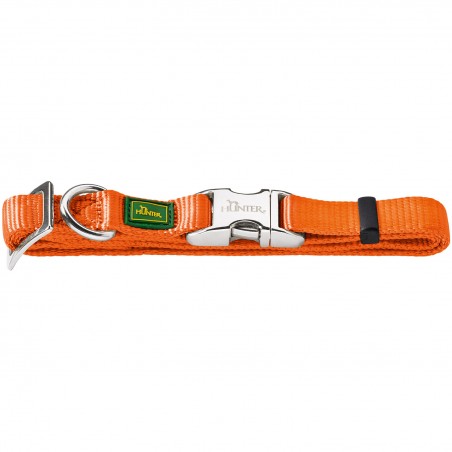 Hunter Halsband Vario Basic ALU strong - 20/40-55cm - orange