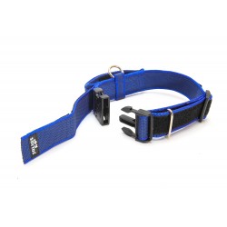 Gummiertes Halsband - Julius-K9 - 50mm - blau