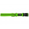 Mystique Gummiertes Halsband 25mm neon grün 50-60cm