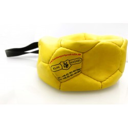 Klin Trainingsball Leder ungefüllt Bälle 120mm - gelb