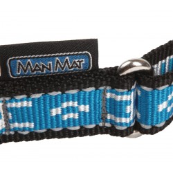 Manmat verstellbares Halsband 30mm/30-55cm - reflektierend