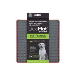 LickiMat Soother TUFF - red
