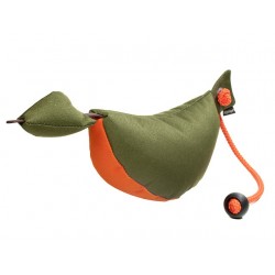 Bird Dog Dummy - S - khaki/orange