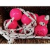Fun-Ball Puppy SUPER SOFT (pink mit Schnur)