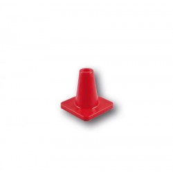 kleine schwere Pylone mit festem Stand - rot
