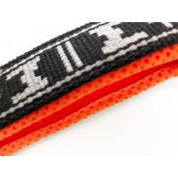 gepolstertes Halsband - XL - orange - Special Edition