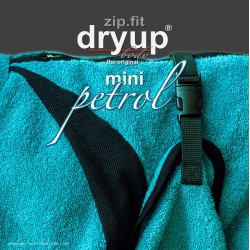 DryUp body ZIP.FIT Mini - petrol 40cm - Bademantel