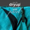 DryUp body ZIP.FIT Mini - petrol 45cm - Bademantel