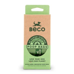 Beco Bags Hundekotbeutel - 4 Rollen 60 Beutel