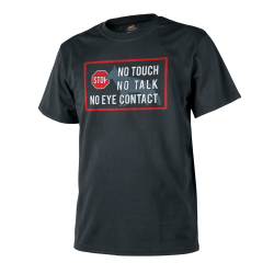T-Shirt K9 - No Touch - L - schwarz