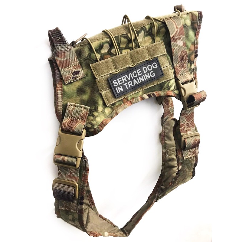 Military Fashion Geschirr kompakt - L - snake camo