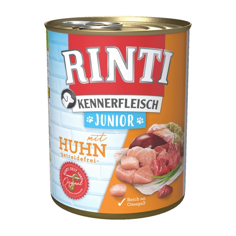Rinti KENNERFLEISCH - Junior Huhn - 800g