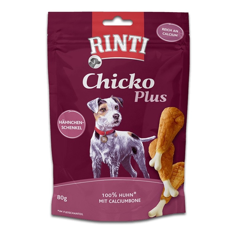 Rinti Chicko Plus - Hähnchenschenkel - 80g