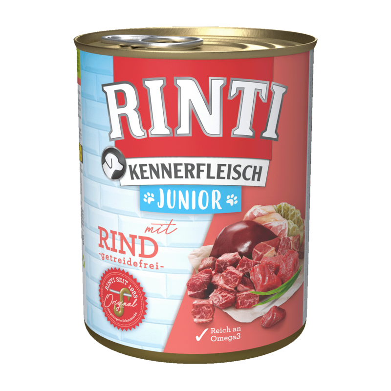 Rinti KENNERFLEISCH - Junior Rind - 800g