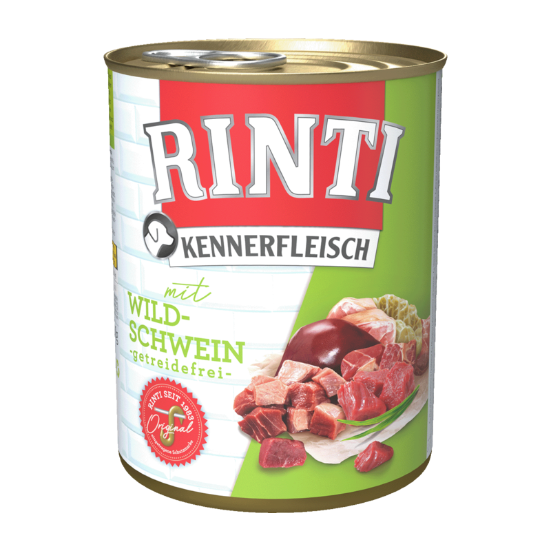 Rinti KENNERFLEISCH - Wildschwein - 800g
