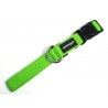 Nylon Halsband Profi 30mm neon grün 50-60cm