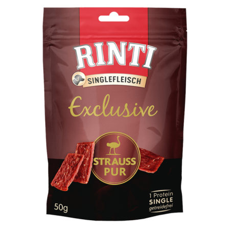 Rinti EXCLUSIVE Snack - Strauß - 50g