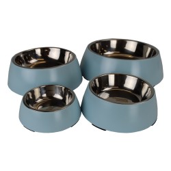 DoggyBowl Bowl - Metallic Blue - L