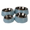 DoggyBowl Bowl - Metallic Blue - L