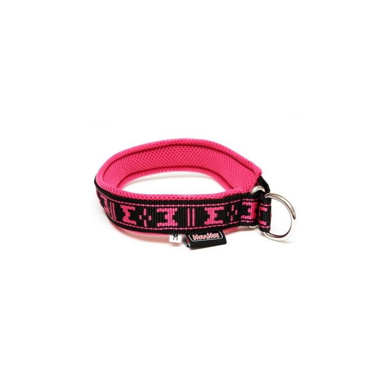 gepolstertes Halsband - XS - pink