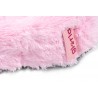 Plüschiges Hundebett - Pink - 75x65cm