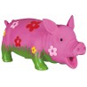 Schwein mit Blumen - grunzt wie Sau