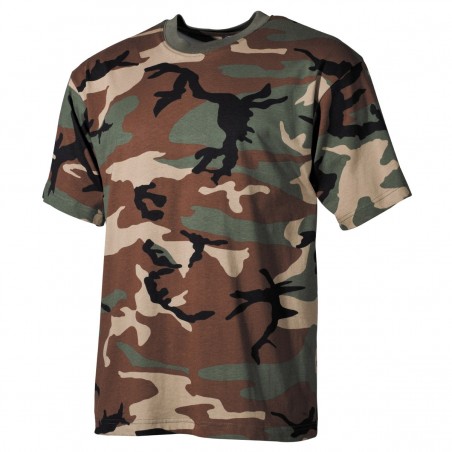 US T-Shirt, halbarm - XL - woodland