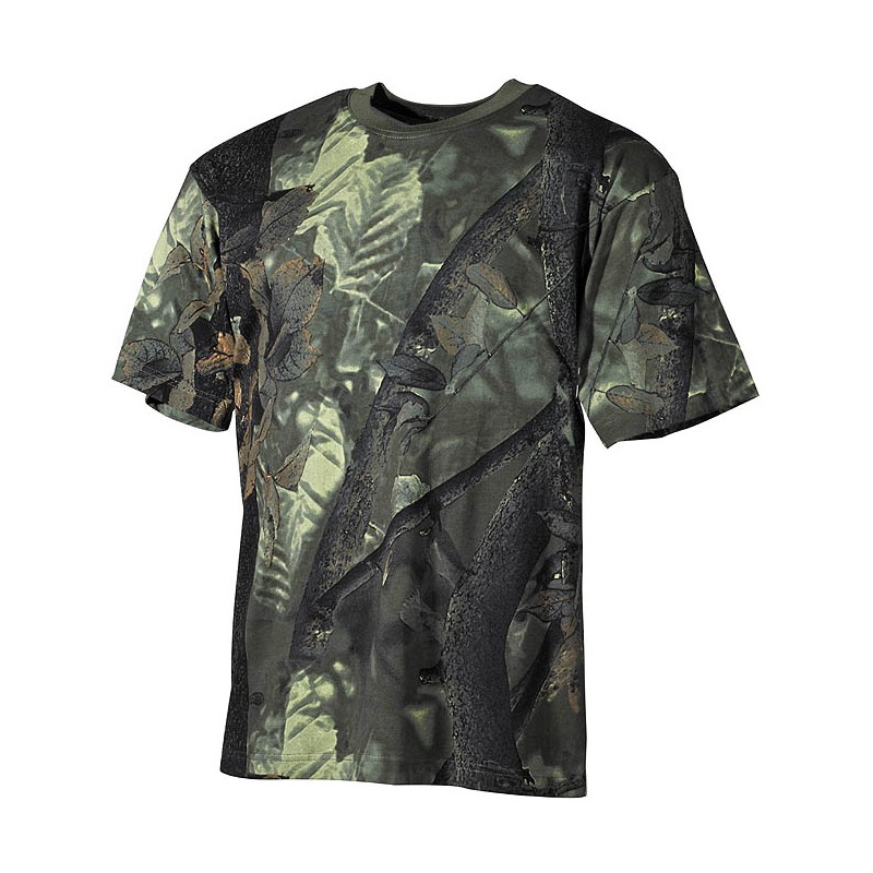US T-Shirt, halbarm - L - hunter grün