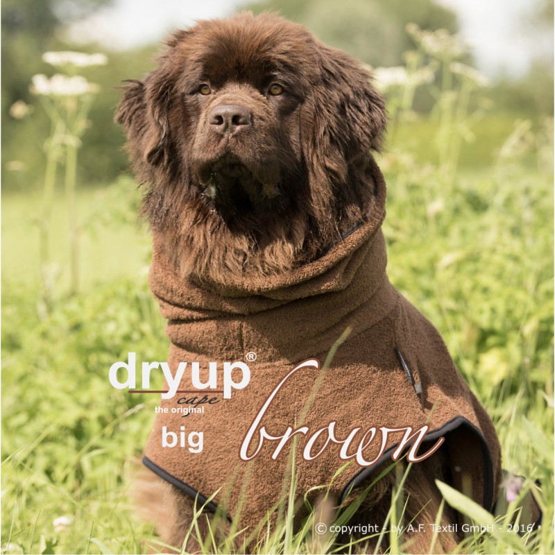 DryUp Cape Big - braun - 79cm - Bademantel
